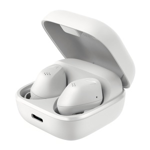 【数量限り】ゼンハイザー Sennheiser ワイヤレスイヤホン ACCENTUM True Wireless ホワイト 高性能ドライバー 28時間再生 ハイブリッドノイズキャンセリング 外音取り込み機能 bluetooth 5.3 IP54 ポケットサイズ ワイヤレス充電