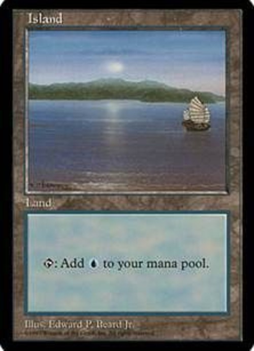 MTG《島/Island(APAC1)》英語 ※プレイ用