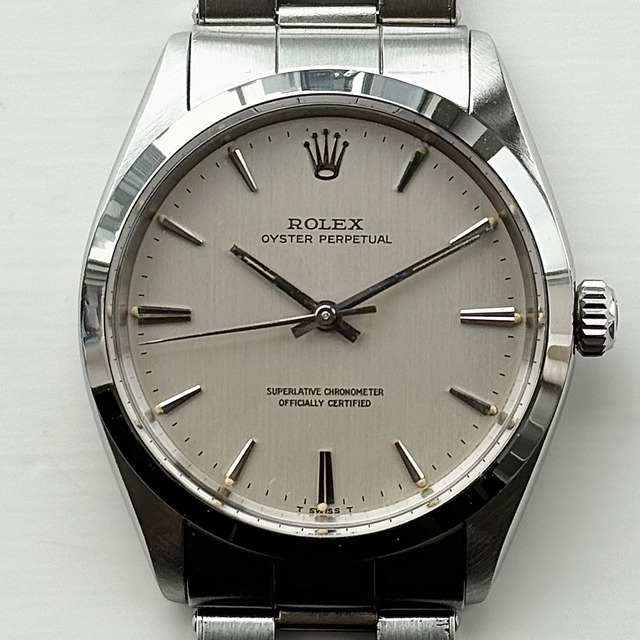 Rolex Oyster Perpetual 1002 (13*****) Silver dial