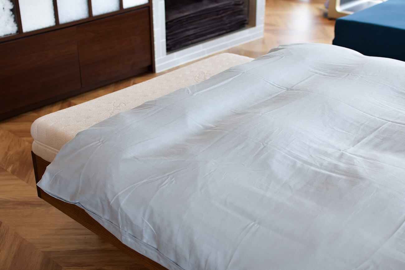 なめらか仕立てのガーゼ掛けカバークイーンサイズ（210×210cm） なめらか仕立てのガーゼ掛けカバークイーンサイズ（210×210cm）