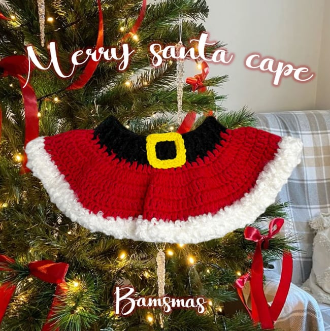 予約【Bam’studio】Merry Santa Cape