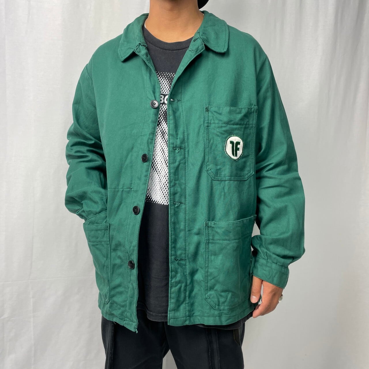 70年代 WORK WEAR ワークジャケット メンズL ヴィンテージ /eaa369509