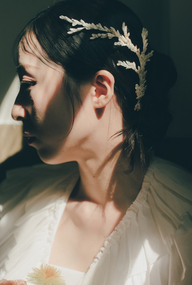 和紙の髪飾り -静羽-