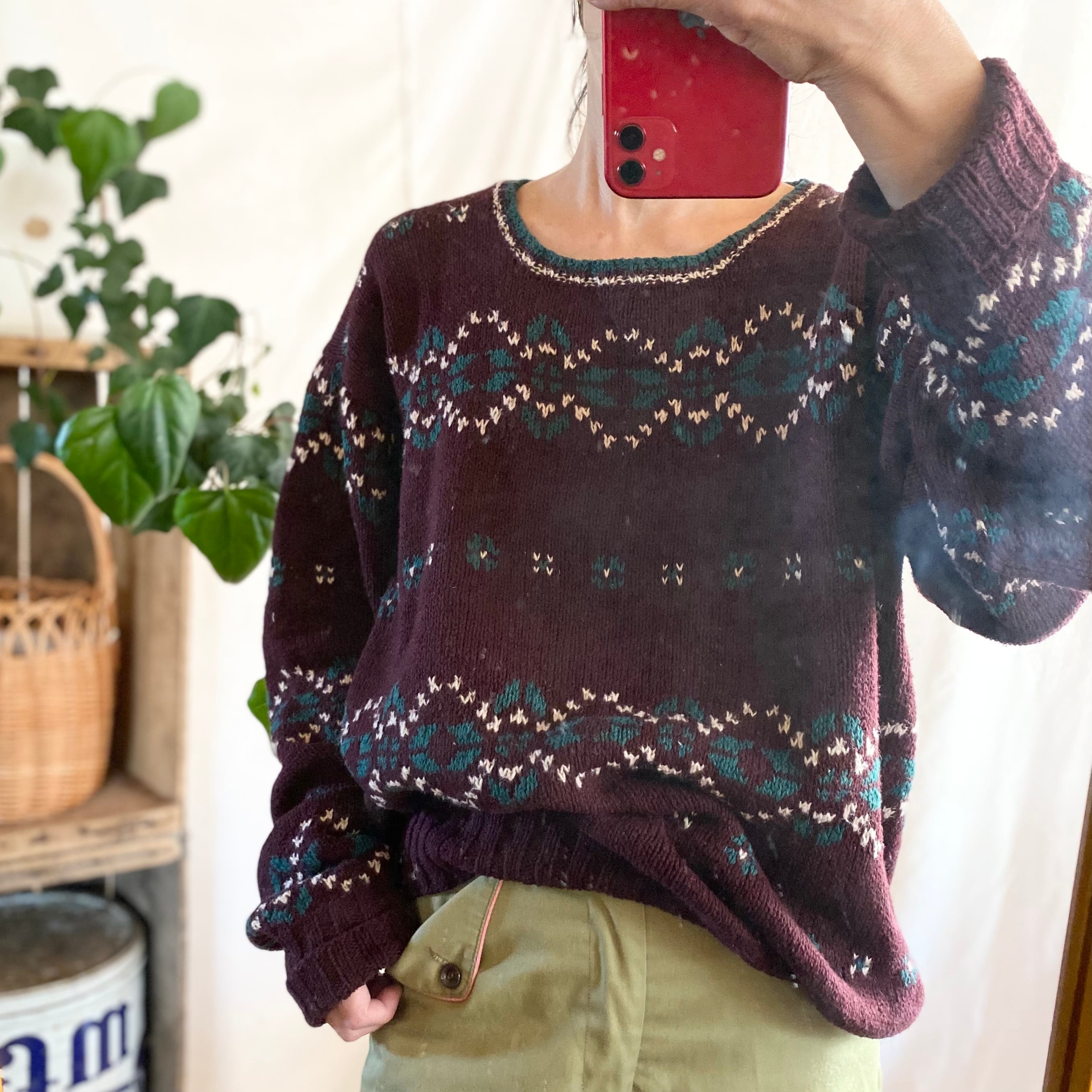 ‼️新品未使用‼️ シルク100% ラルフローレン ニット セーター　NO3653 Ralph Lauren Silk Knit / ラルフローレン シルク セーター 古着