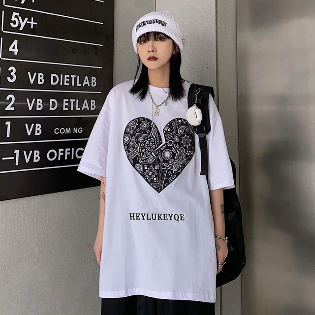 スタイルカジュアルTシャツ レディースFlowerデザイン プリント柄トップス 大きめサイズ かわいい フラワーデザイン ケッペル36609152438