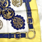 スカーフ エルメス HERMES　カレ90　F. De LA PERRIERE 12accf1