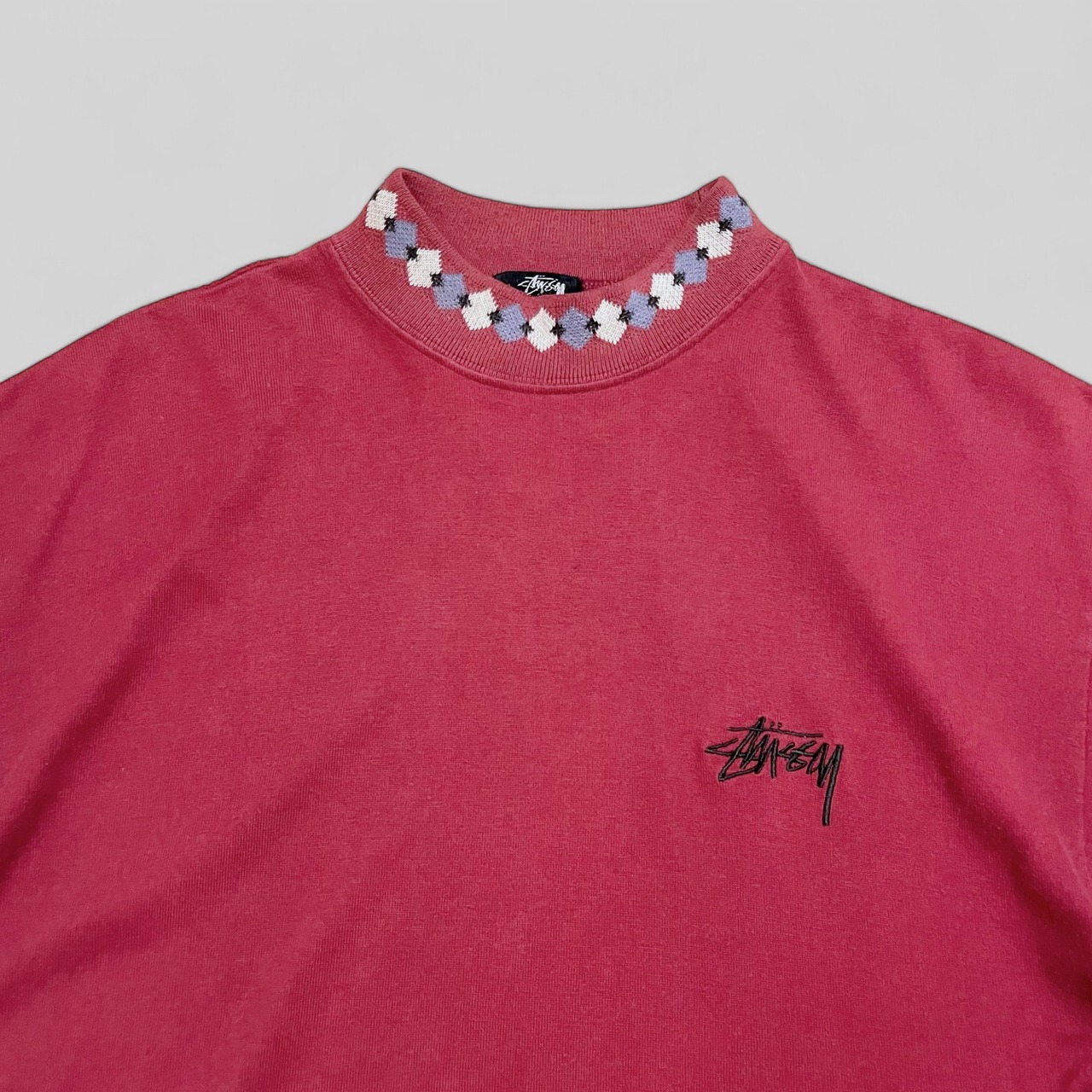 Stussy “Mock Neck” tee (early 1990