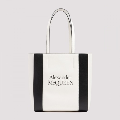 ALEXANDER MCQUEEN　スモールショッパー　アイボリー・ブラック