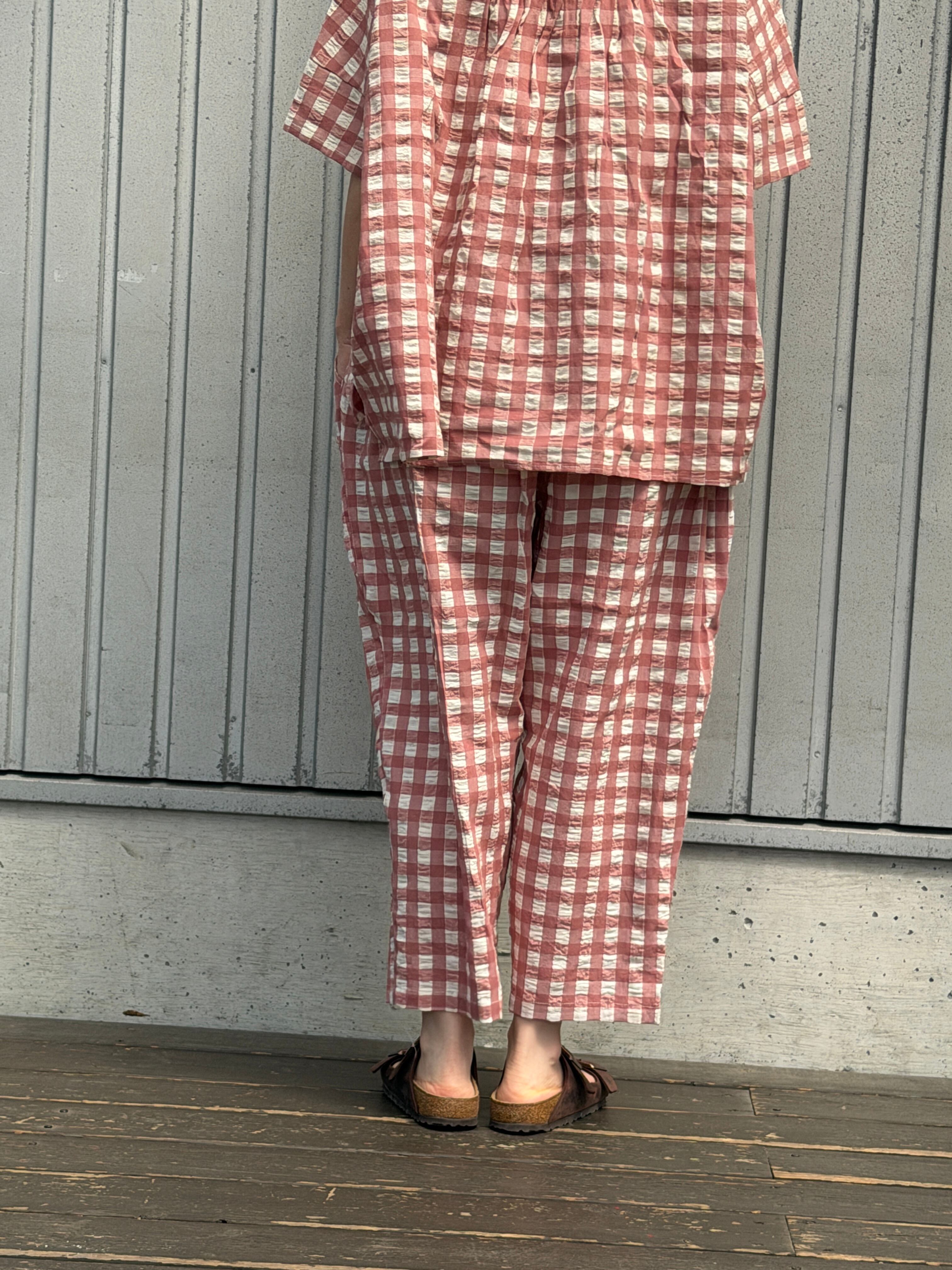 ワッシャーチェックistaパンツ/ista-ire'26SS/7601-6910 | WACKY