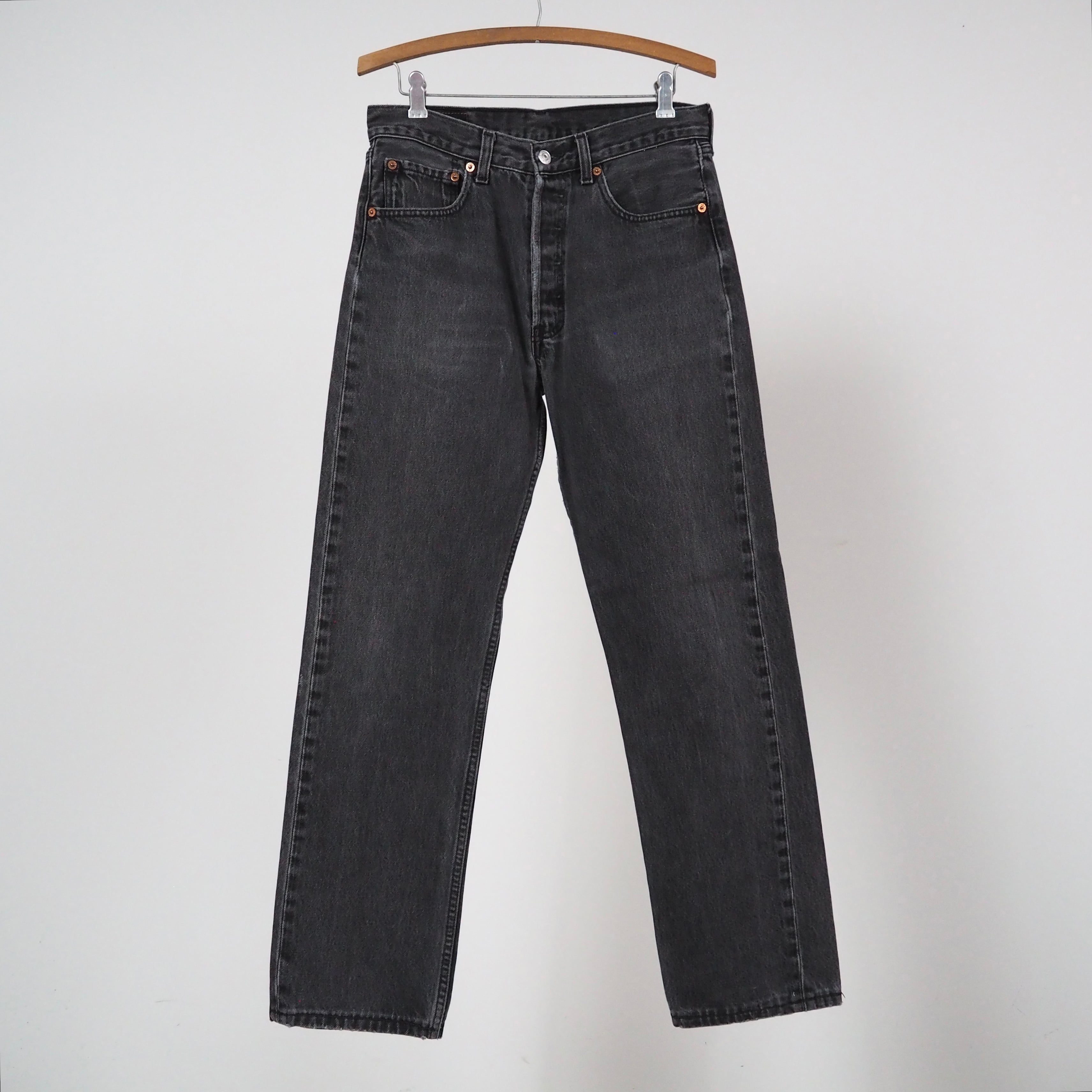 90's Levi's 501-0659 Black denim pants w31 CANADA製 リーバイス