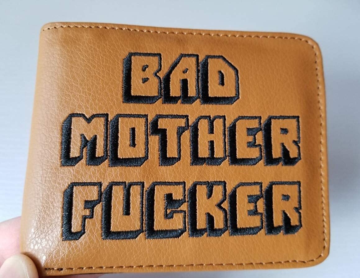 パルプフィクション BAD MOTHER FUCKER 二つ折り 財布 wallet パス