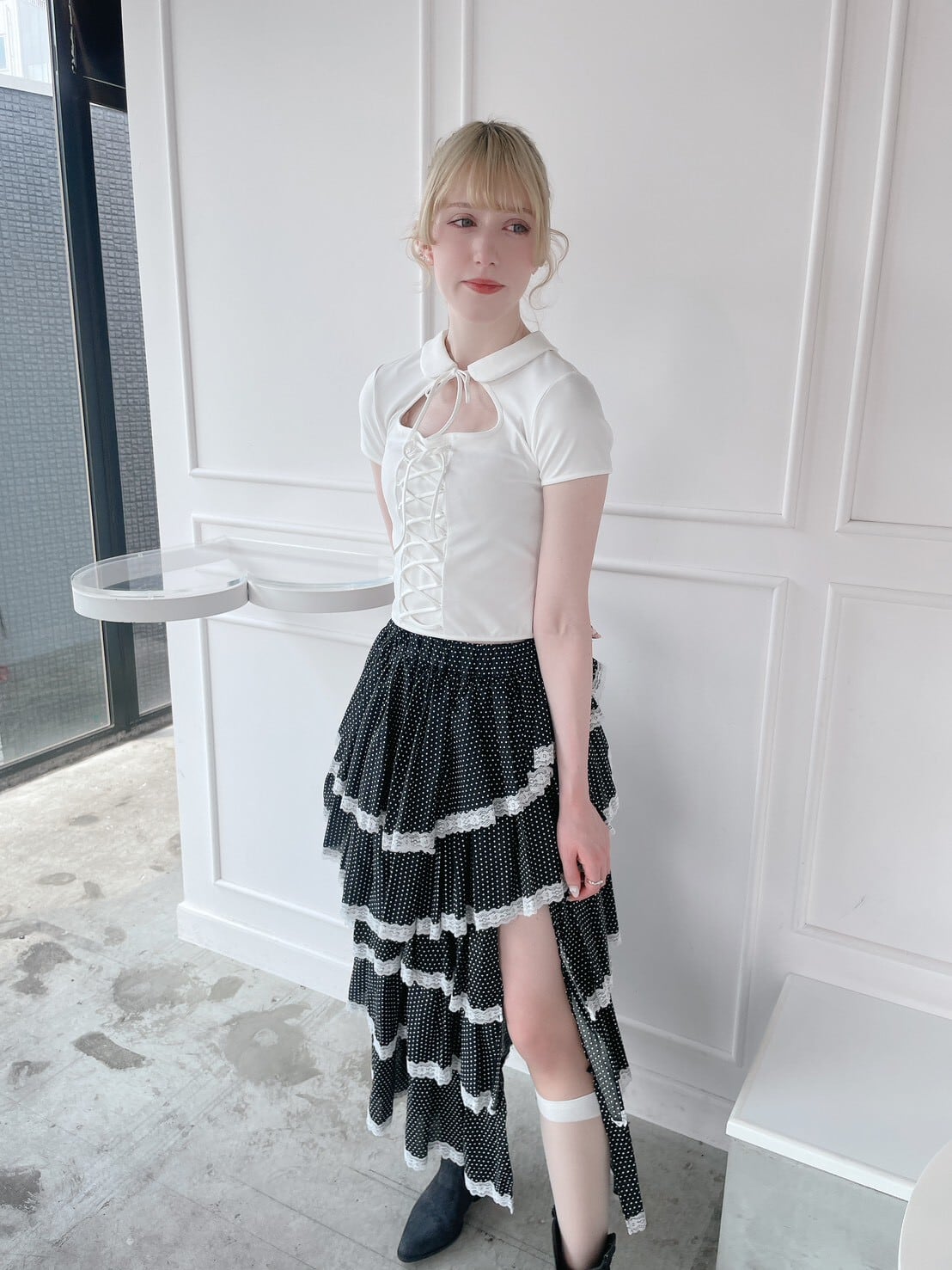 レースアップトップス | lilLilly official webstore