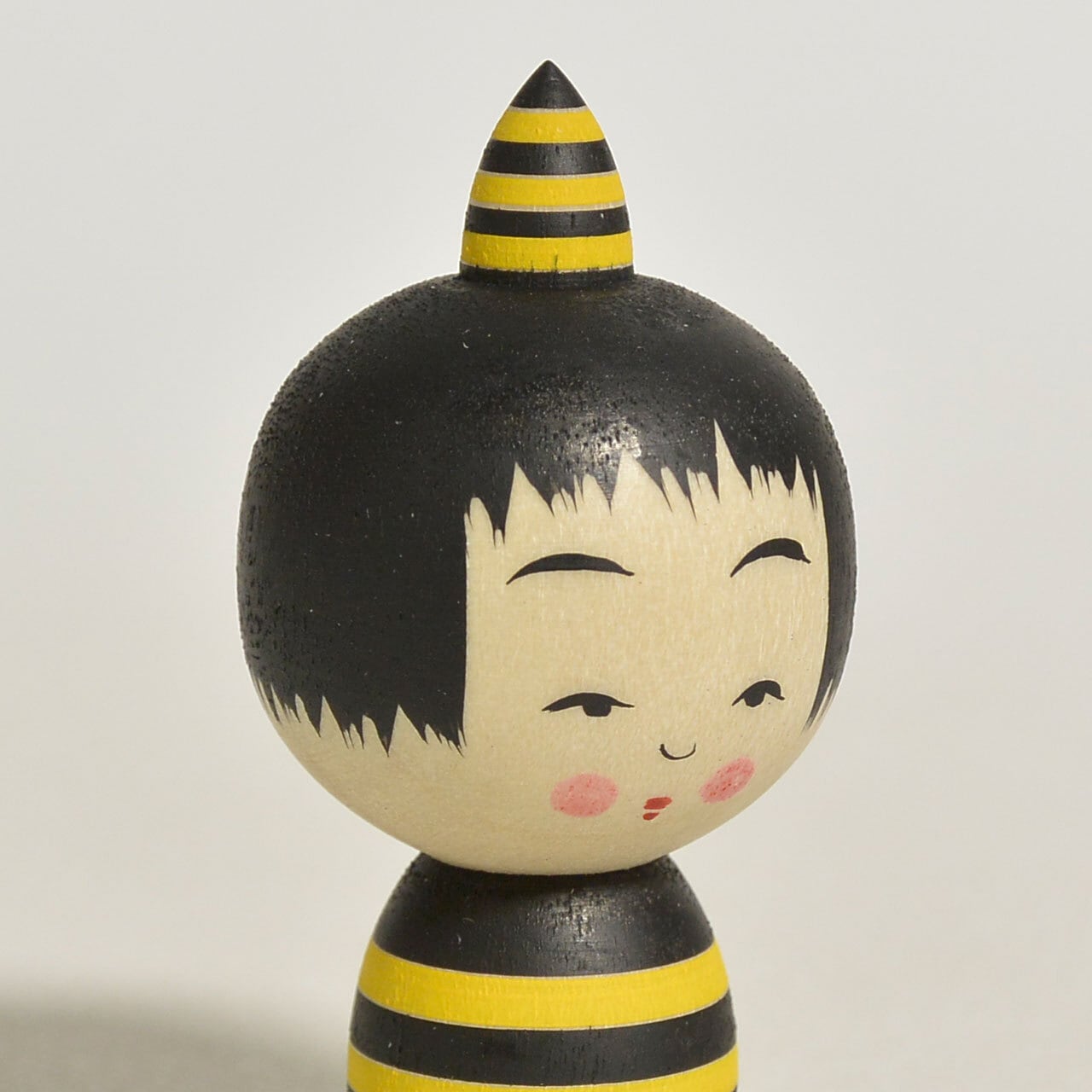 リヤドロこけし希少限定 小鬼ちゃんこけし 約1.5寸 約4.5cm 鈴木明 工人（作並系）#2374