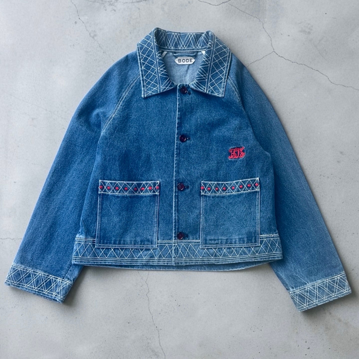 BODE  [EMBROIDERED DENIM JACKET]