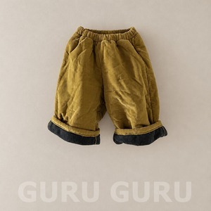 GURUGURU［取寄］corduroy bonding pants 26winter