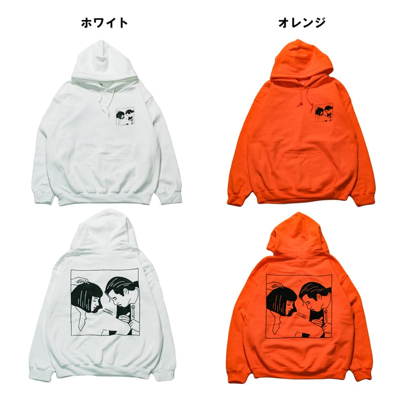 パルプフィクション 「DANCE」「Twist Contest」 PULP FICTION 映画　バックプリント　スウェット　パーカー　 hoodie-pf-dance | oguoy/Destroy it Create it Share it powered by BASE