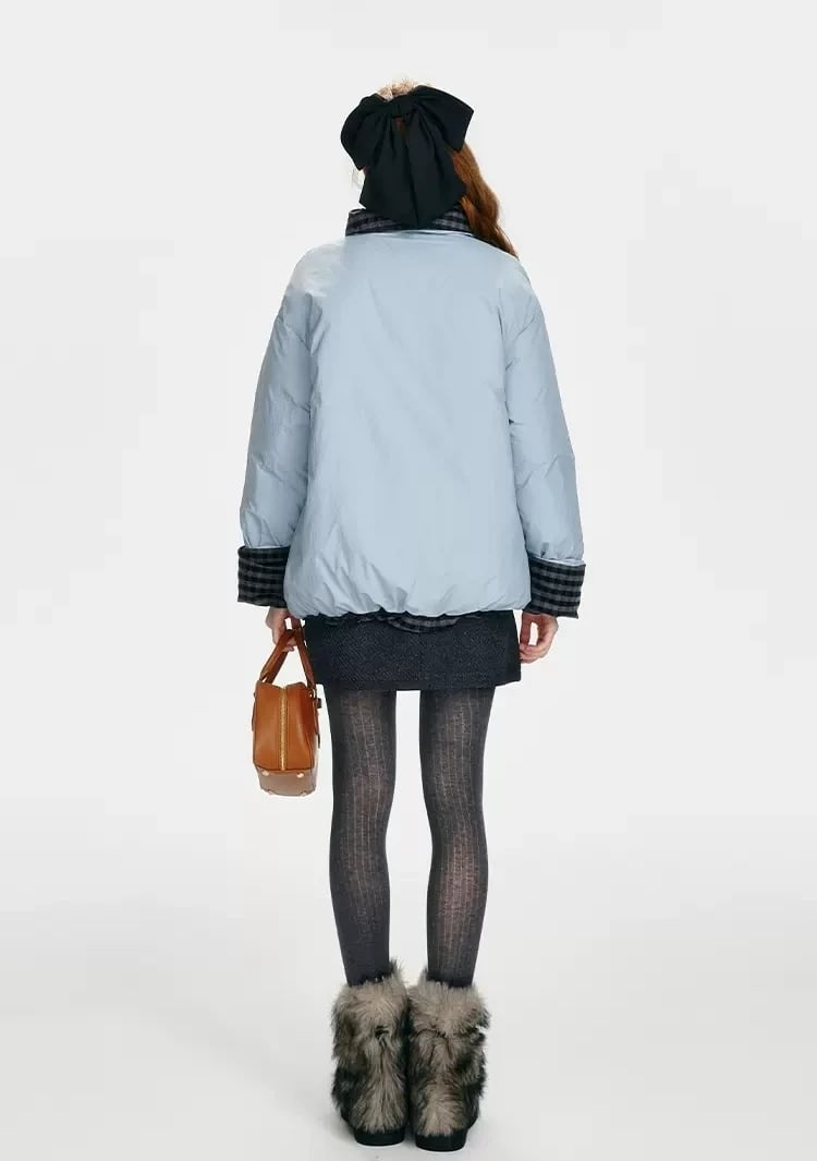 BOHOL BLING / Ribbon reversible down jacket | Alstroemeria