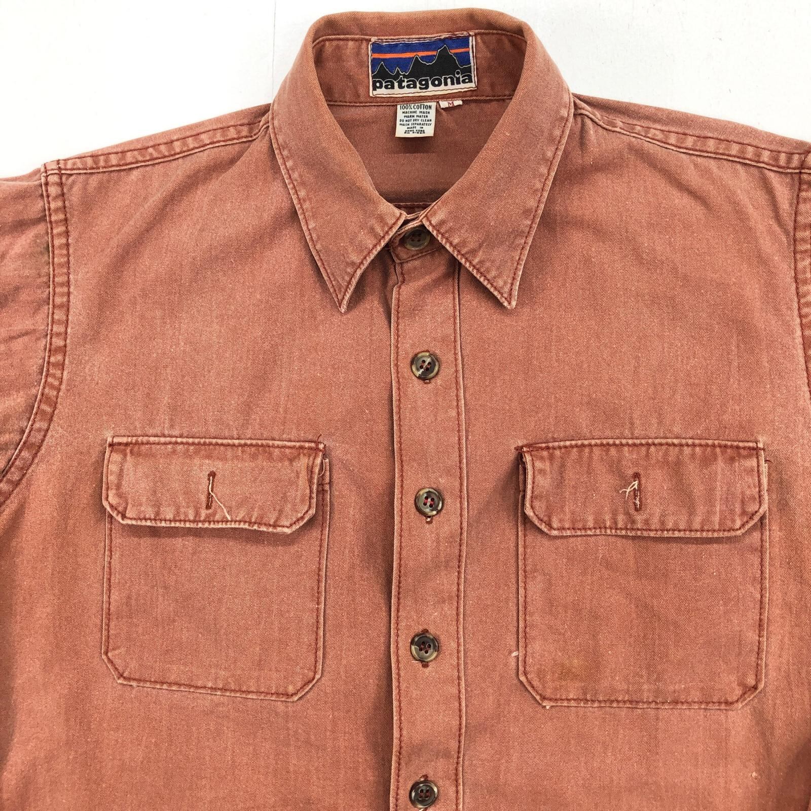 PATAGONIA パタゴニア 70年代 白タグ 初期 デカタグ コットンワーク
