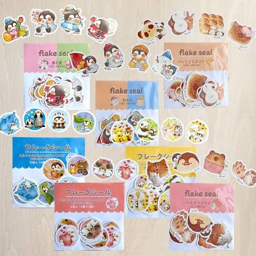 フレークシール【オンライン販売のみ柄あり】 画像
