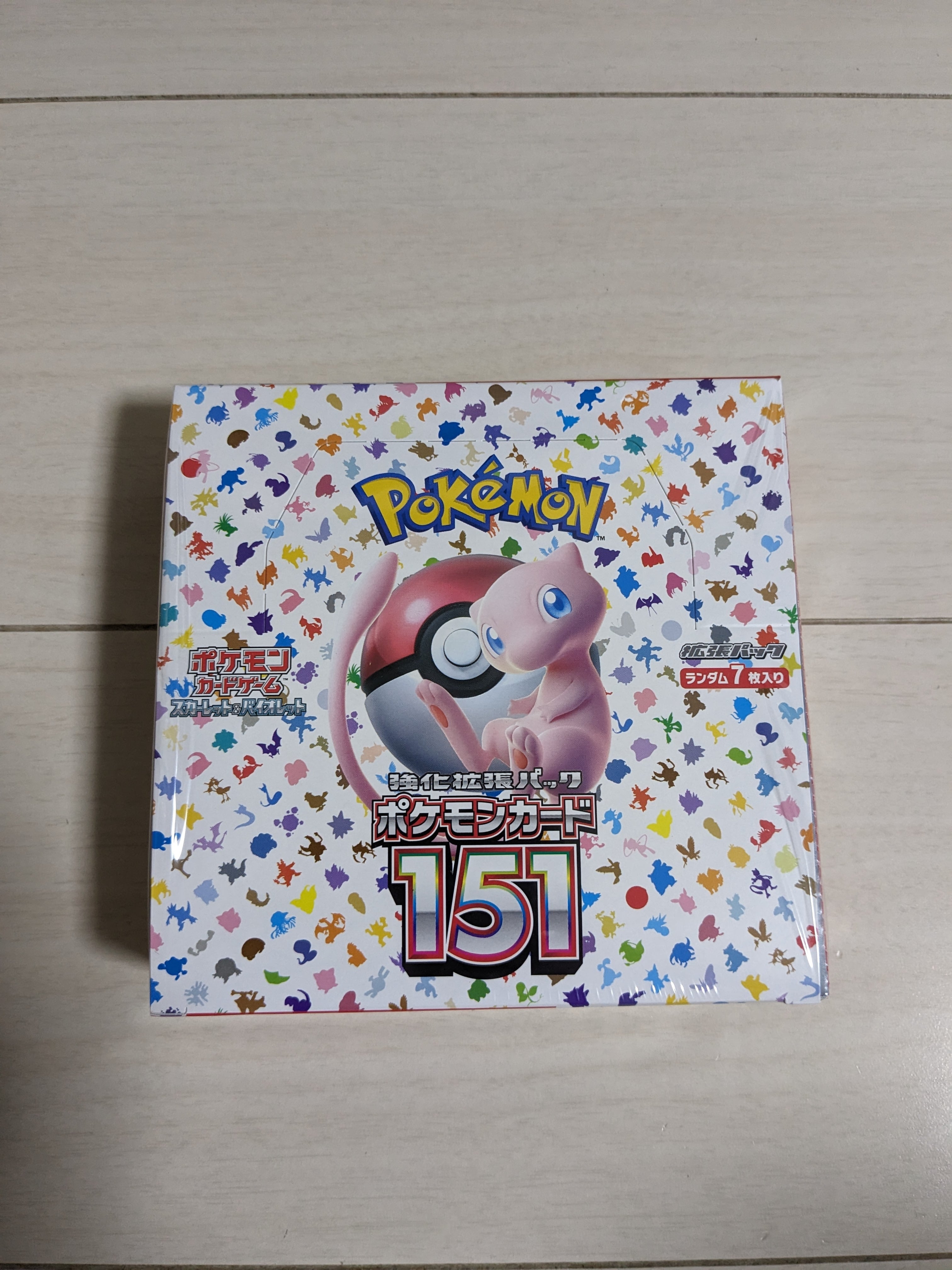 ポケモンカード151 box