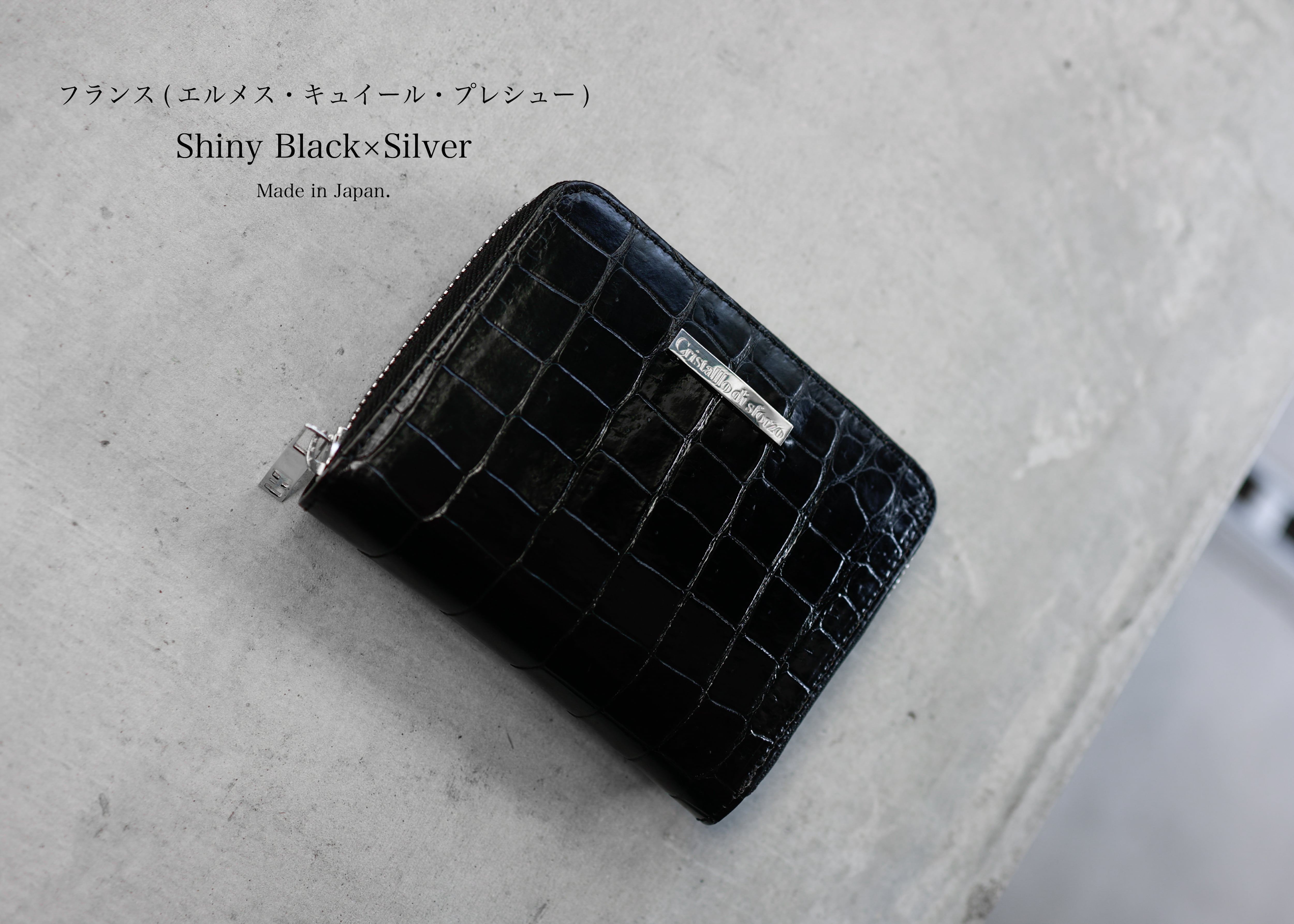 Nドラゴン　Eurokenvy ポロサス財布 Crocodile Porosus Middle Wallet【フランス製ポロサス】【送料無料