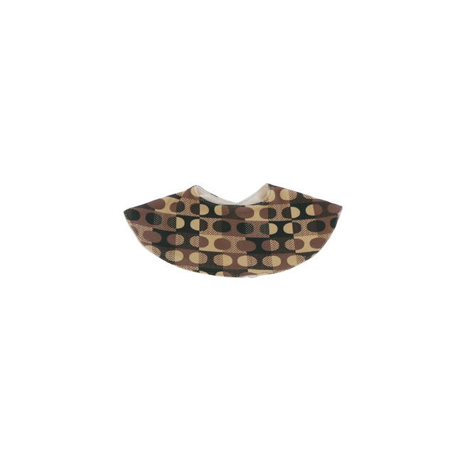 & pal / retro dot bib / mustard