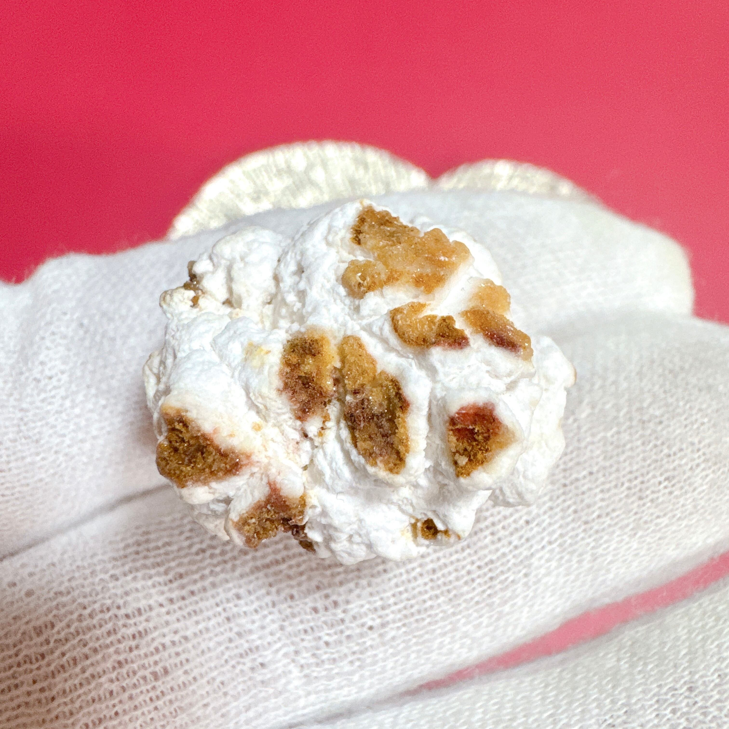 ポップコーンセレナイト（クリーダイトonジプサム） 天然石