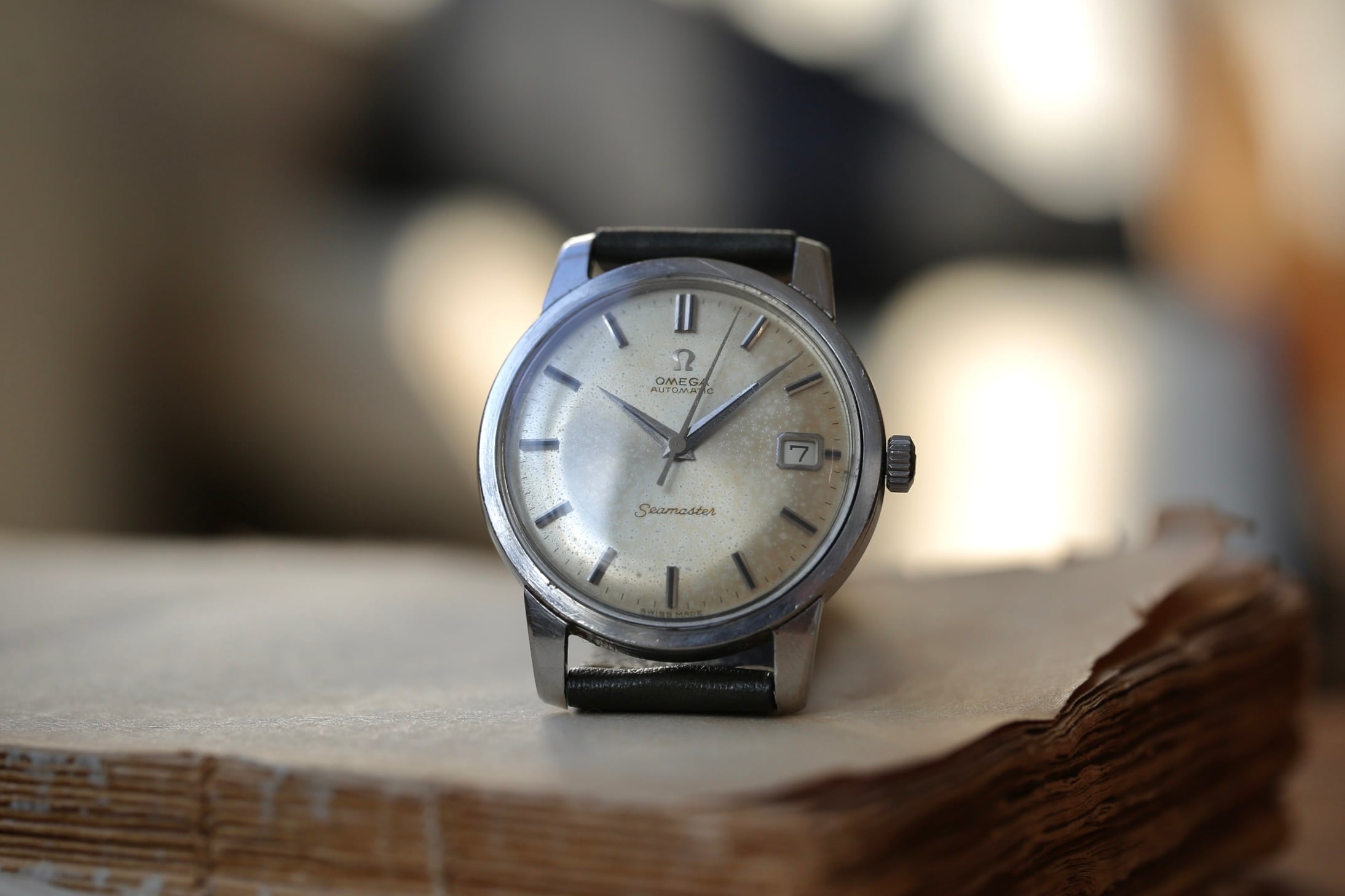 OMEGA】 1963年製 オメガ シーマスター デイト ビッグケース