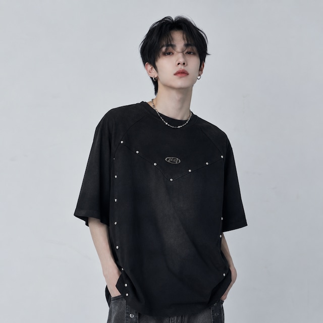 Heavy antique design T-shirt 0003