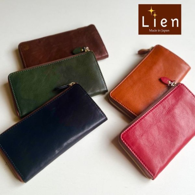 Lien  コルド ジャパンレザー L型 ロングウォレット LIT9705