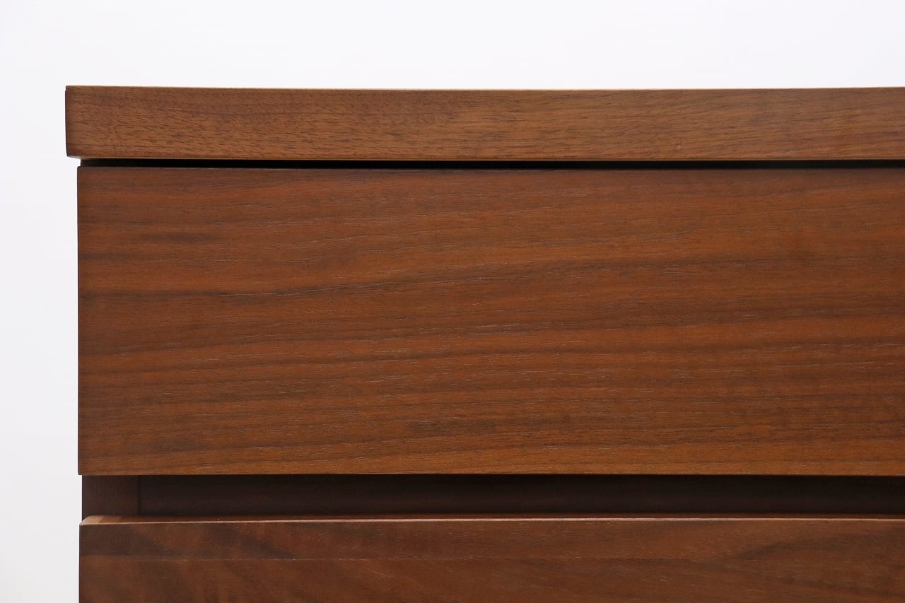 沼津店】ナチュラル モダン ウォールナット チェスト ドロワー