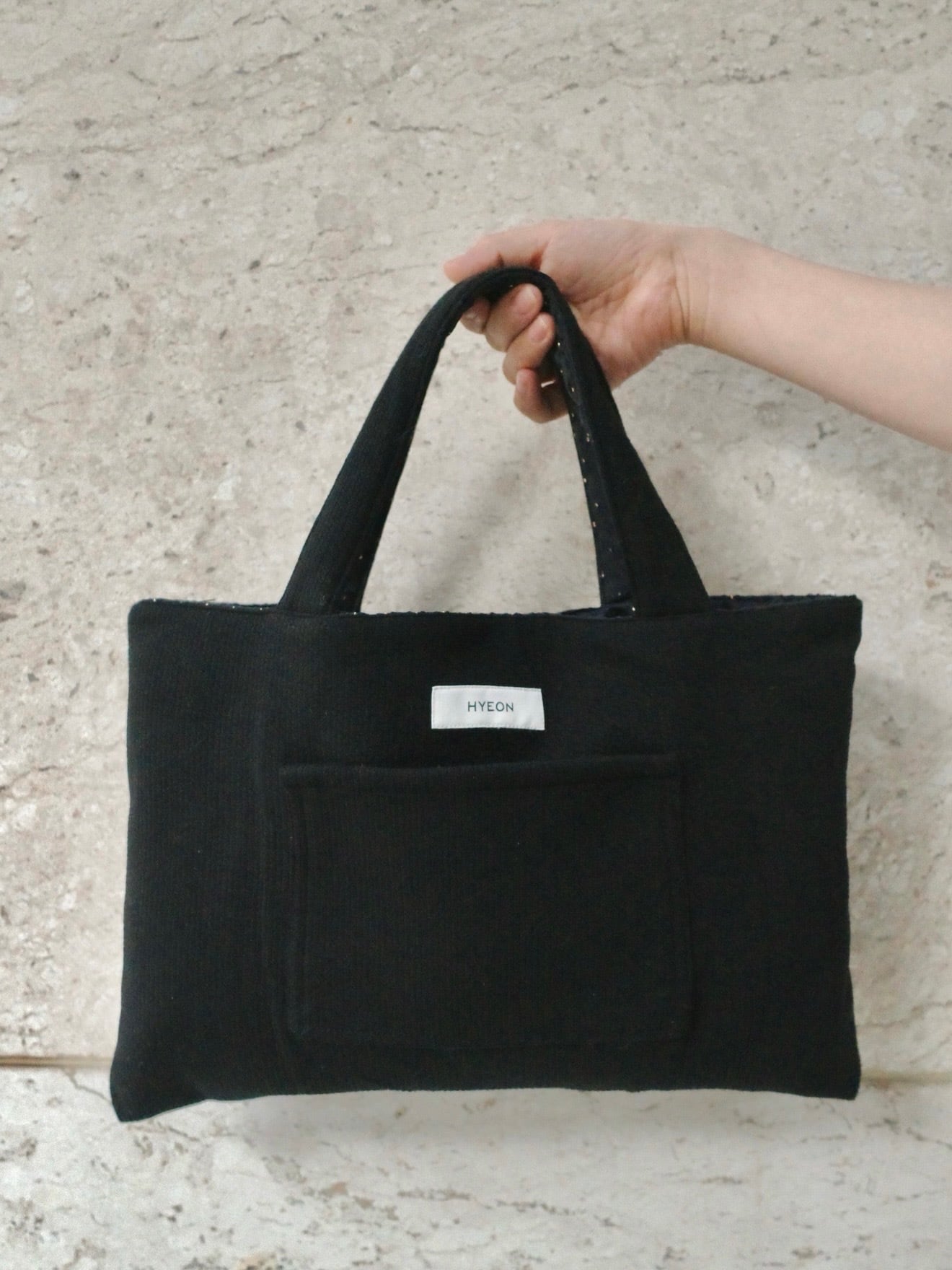 flower jacquard bag 