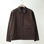 CURLY&Co./KNIT DENIM TRUCKER JACKET