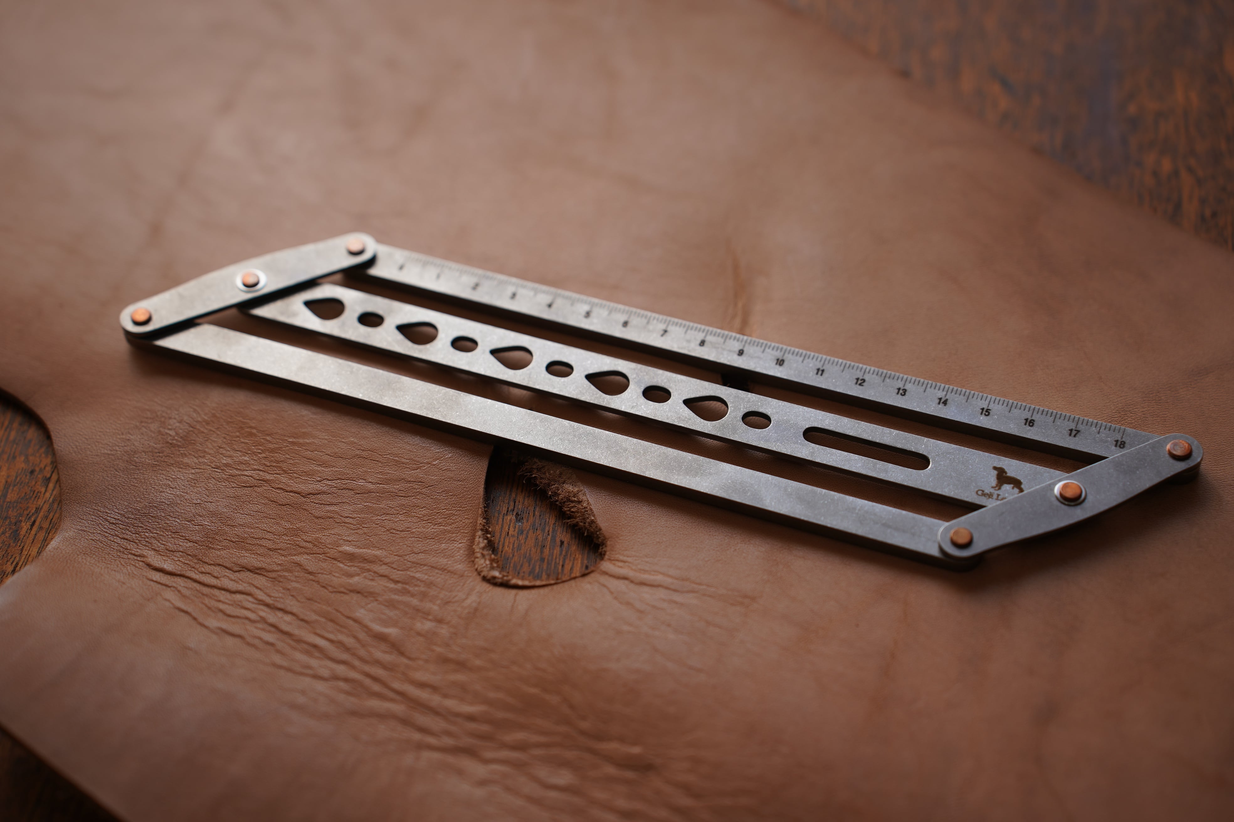 Belt Hole Center Guide