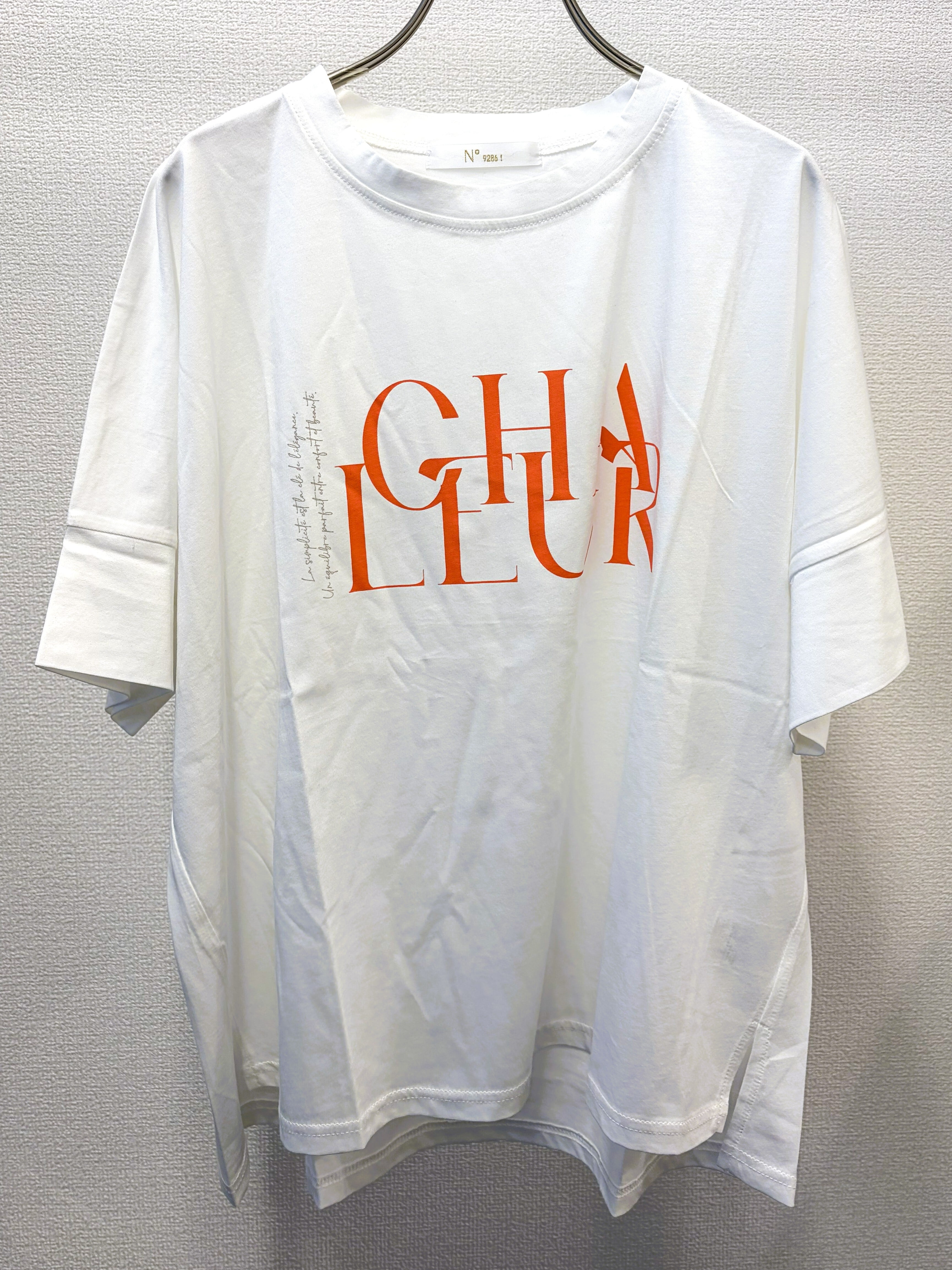 N°9286!】シルケット天竺ロゴプリントTシャツ（9207-63085) | 9286