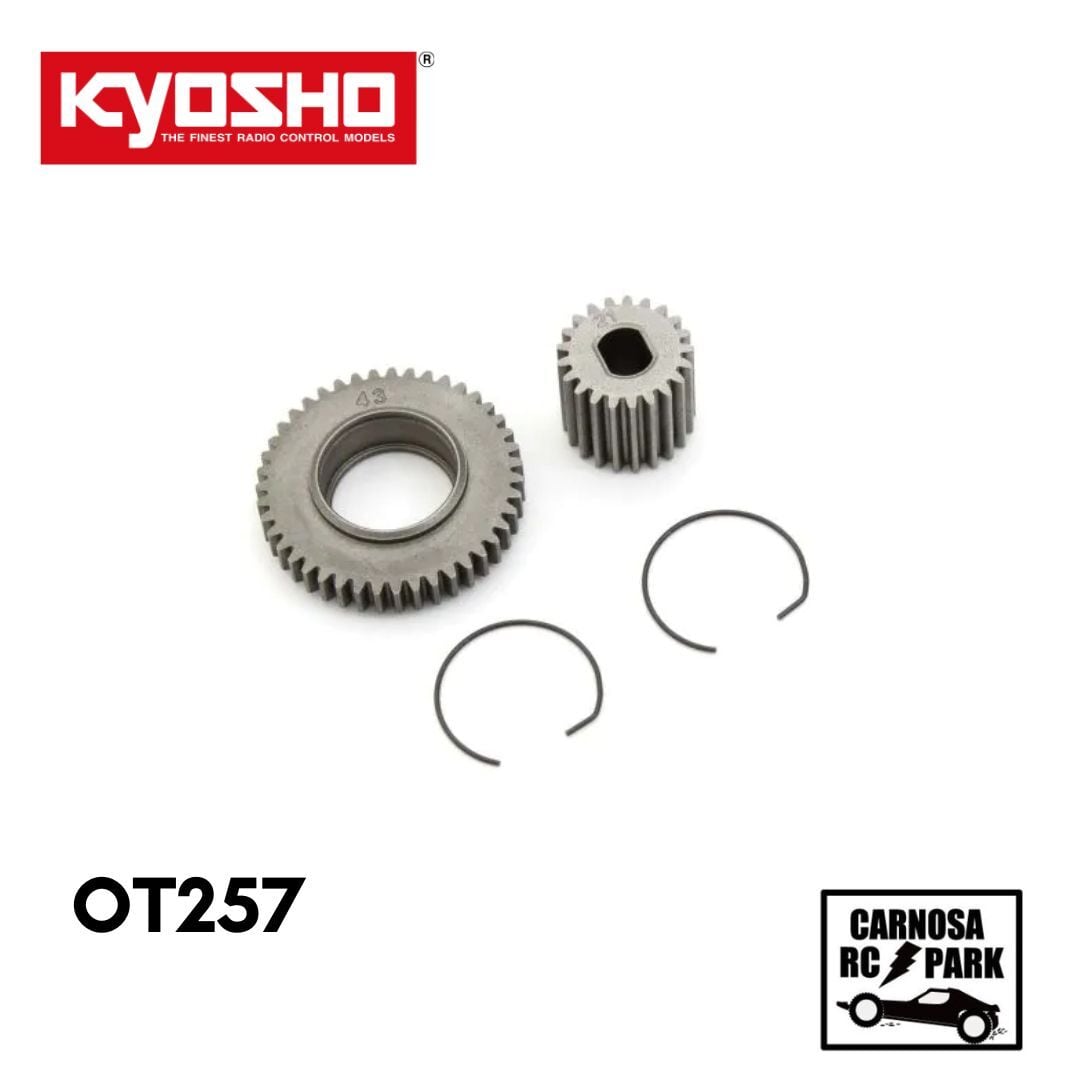 KYOSHO 京商】カウンターギヤセット (オプティマミッド)［ OT257