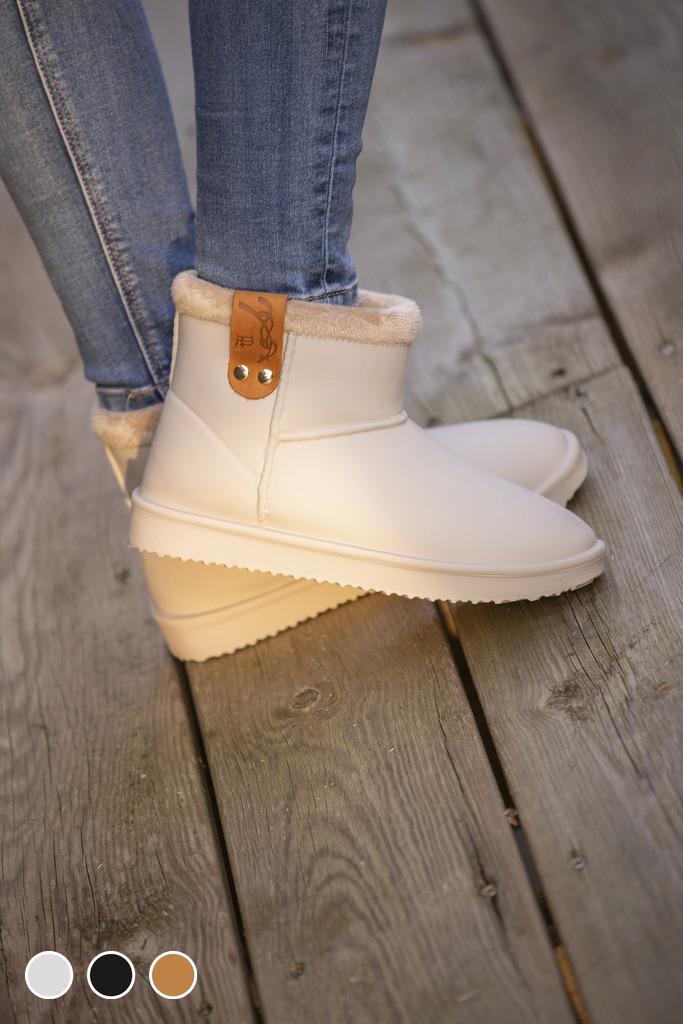 PENELOPE Fur-Lined Boots ペネロペ ショートブーツ［お届け目安：2〜3