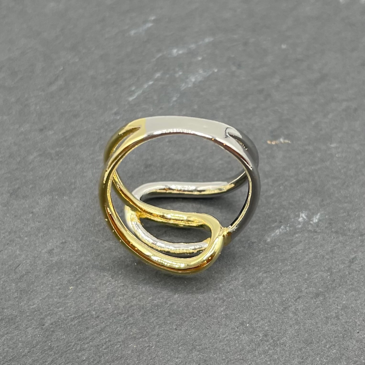 ミックスリング ゴールド×シルバー | jewelry Tim