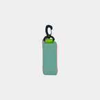 BALANSA × THISWAY vibram light case (mint×clear) with pink glowing zip