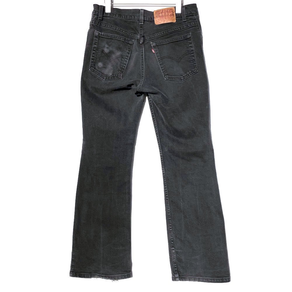 Levis 517 Black Stretch [Levis 517-0359 Made in USA] Vintage Black Denim  Pants W-31 | beruf