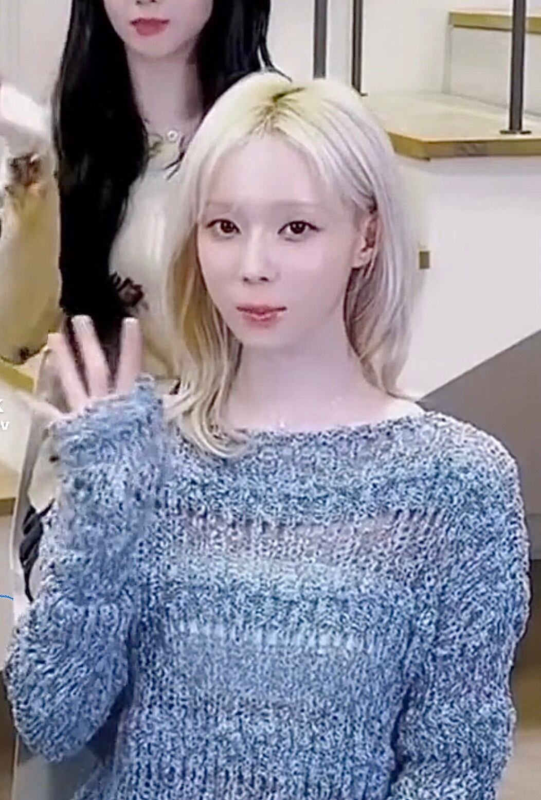 ☆AESPA ウィンター 着用！！【GBH】24SP POPCORN KNIT | もごつ