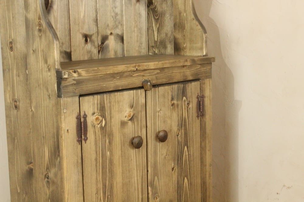 ハンドメイド　カップボード　エボニー色 カップボード エボニー色 | countryputto