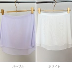 エアリー メッシュ ショート スカート 6色展開 L1511
