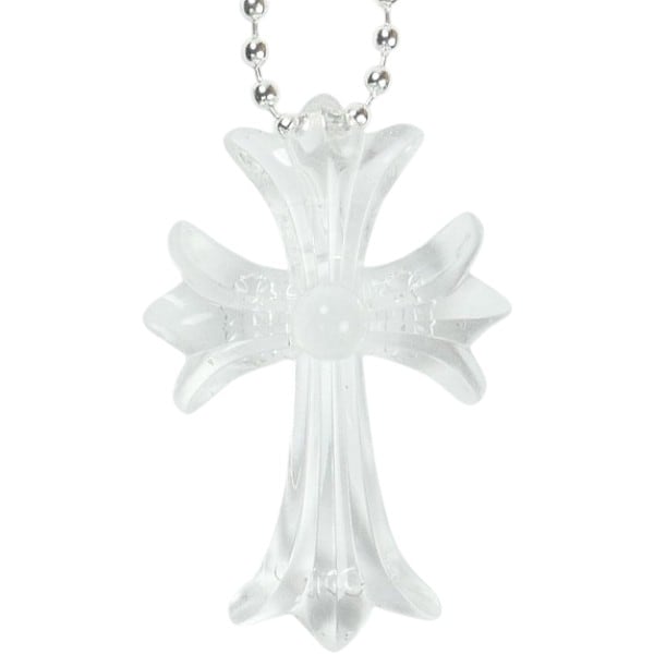 Chrome Hearts CH CROSS クロムハーツネックレス クリア Size【フリー】 CHROME HEARTS クロム・ハーツ PLSTC CH CRS SML BALL