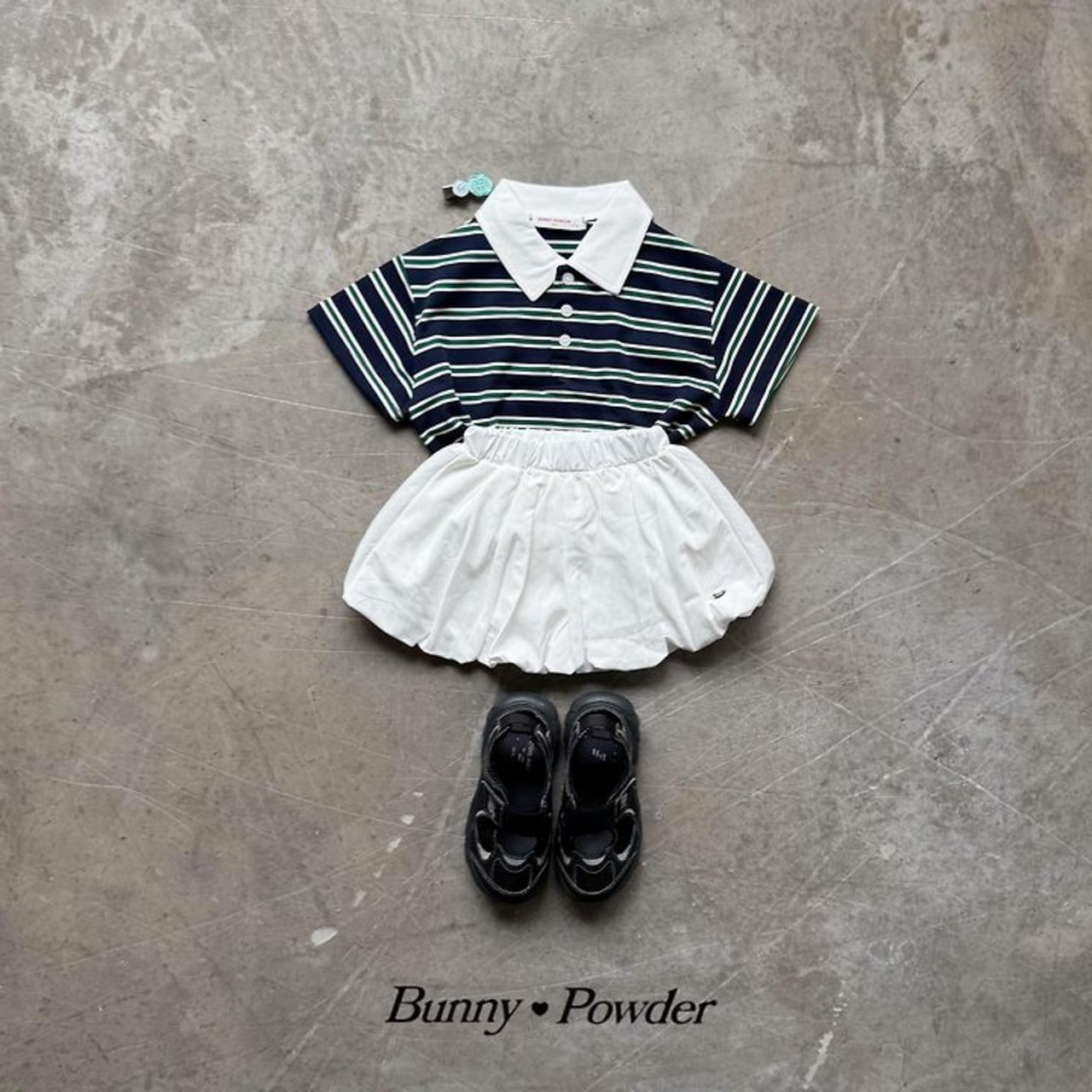 [Bunny Powder] Feature) Summer Polo Shirt (2XL/3XL/4XL) / [버니파우더] 기획)썸머카라티 (2XL/3XL/4XL)