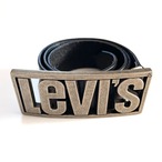 【Good】W32~36位 Levi'sリーバイス バックル・レザーベルト