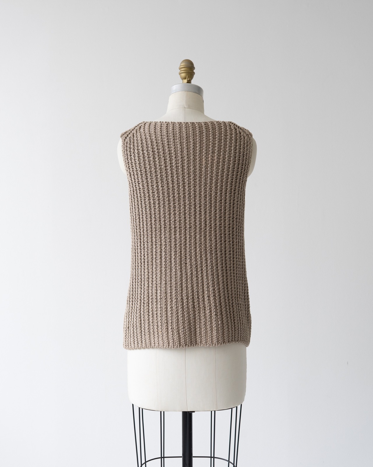 〈Hermès by martin margiela〉Sleeveless Knit