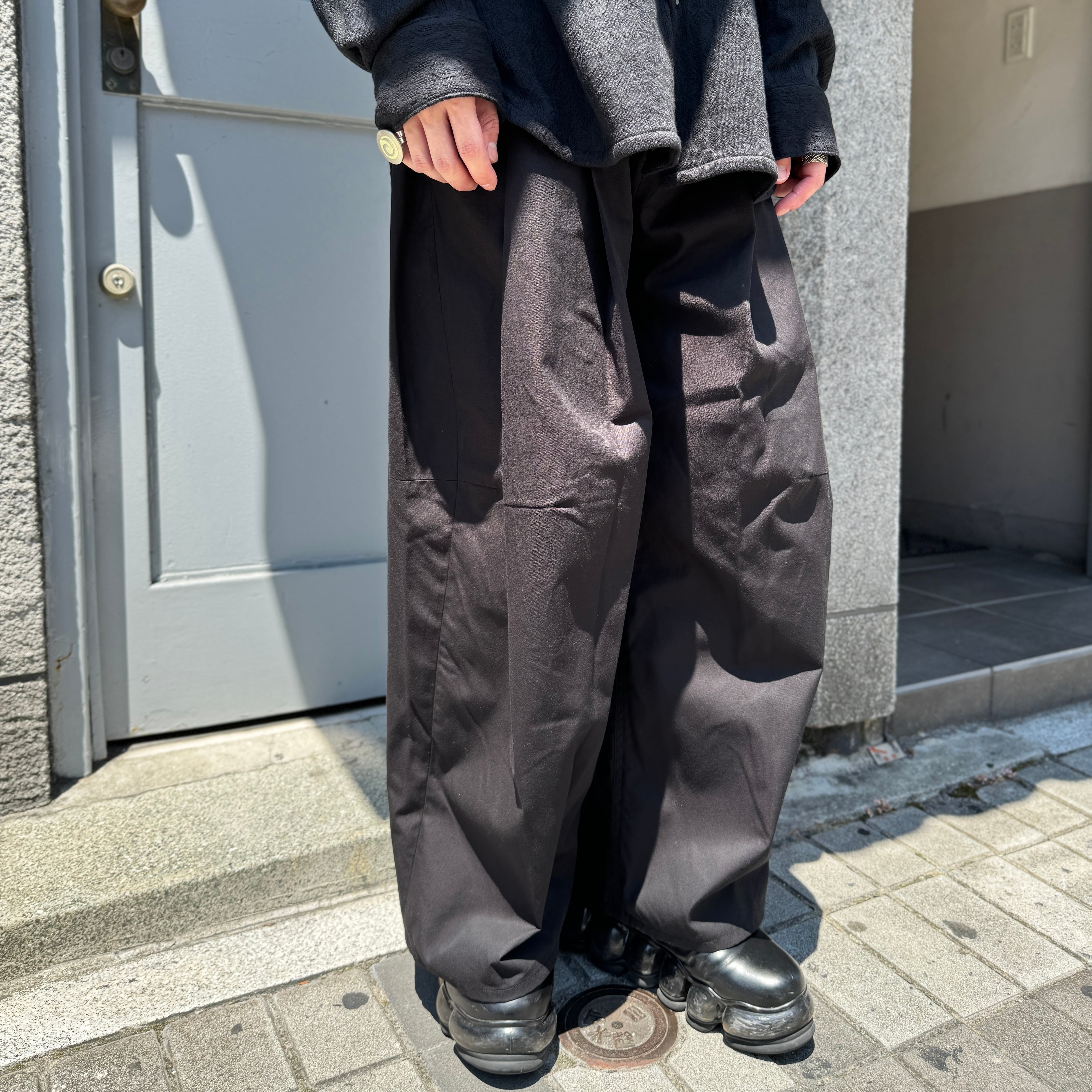 SHINYAKOZUKA / Hi, BAGGY / BLACK | ふぁいん SHINYAKOZUKA / Hi, BAGGY / BLACK | ふぁいん