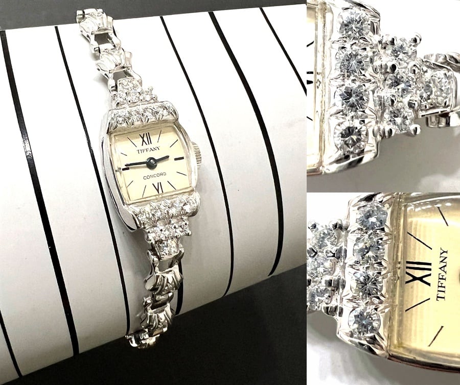 CONCORD × TIFFANY&CO コンコルド ティファニー 限定 Wネーム フル