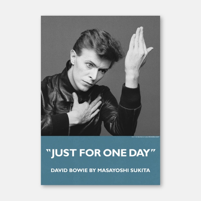 David Bowie by Masayoshi Sukita "JUST FOR ONE DAY" 図録 / A4 / 48p.